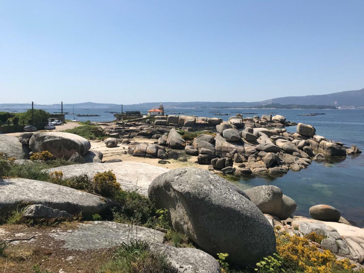 Apartamento en la Isla Illa de Arousa Exterior foto